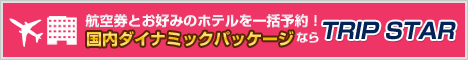 国内ダイナミックパッケージのことならTRIPSTAR